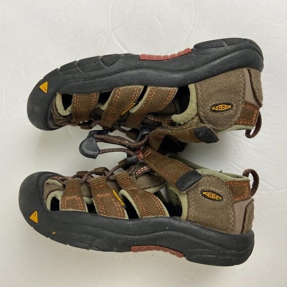 KEEN Adjustable Hiking Sandals Boys Brown Size 11 - Picture 9 of 9